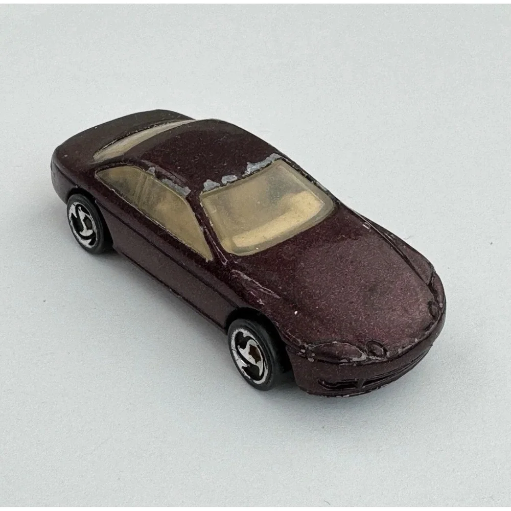 Hot Wheels 1992 Mattel Lexus SC400 Burgundy Metallic Die-cast Toy Car Malaysia
